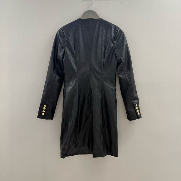 Derek Lam x RTR  Button Up Faux Leather Mini - Picture 7 of 8